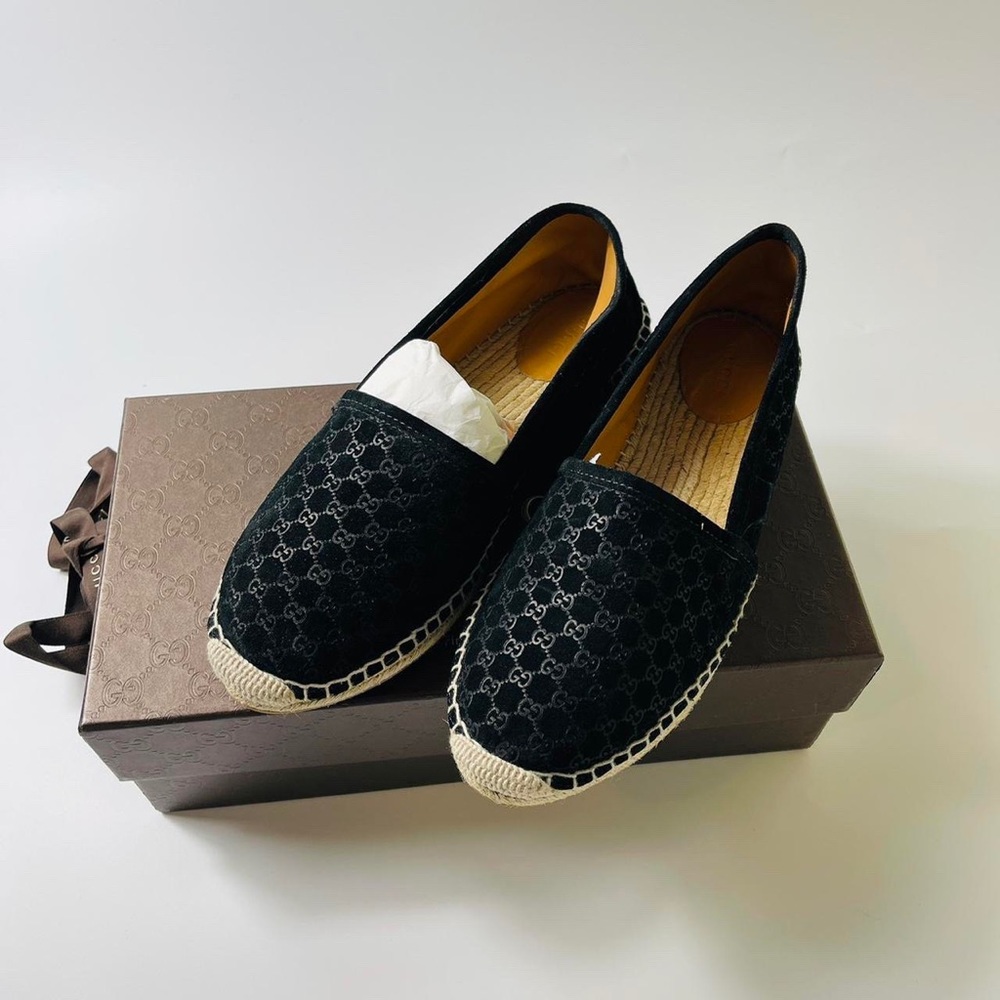 Gucci suede espadrilles size 39